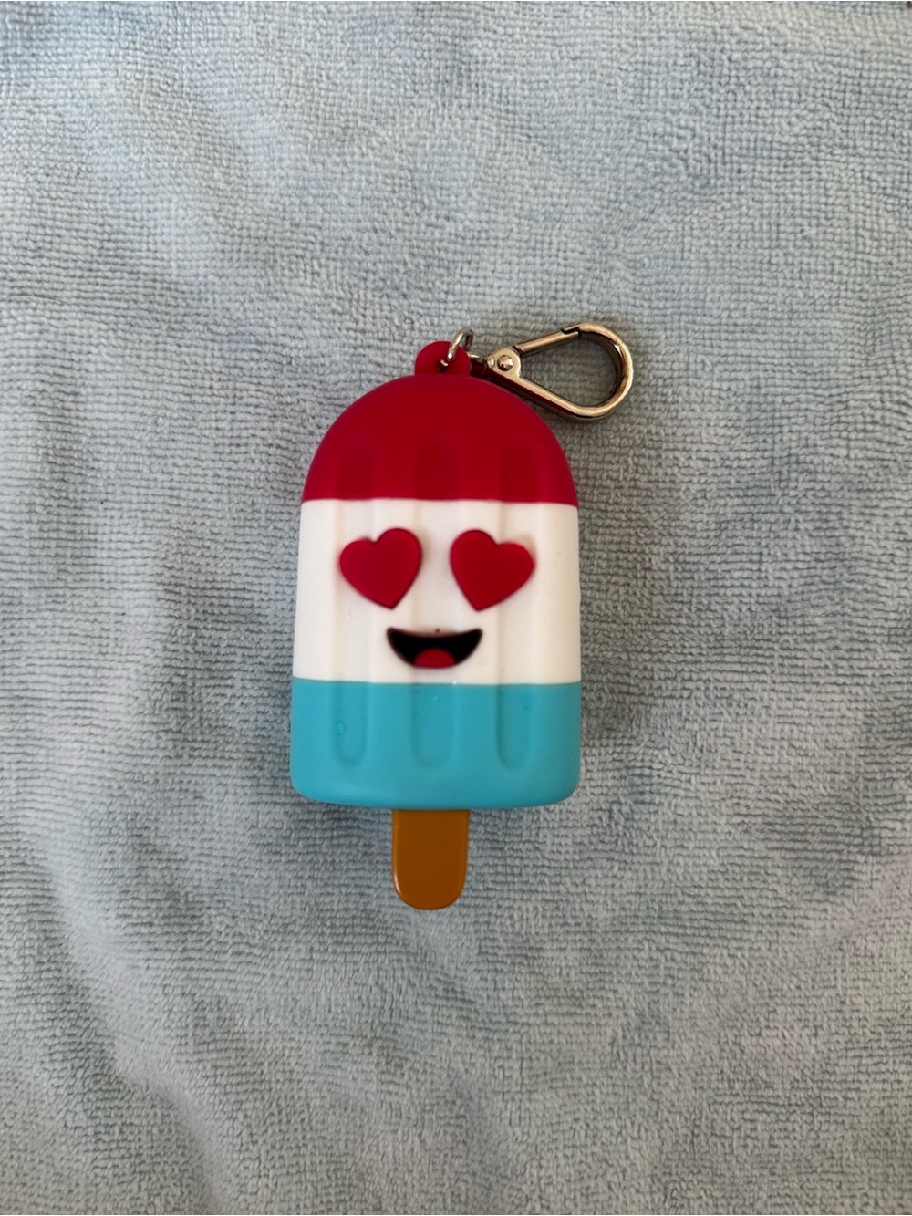 Bath & Body Works Red White Blue Popsicle Pocketbac Holder Charm